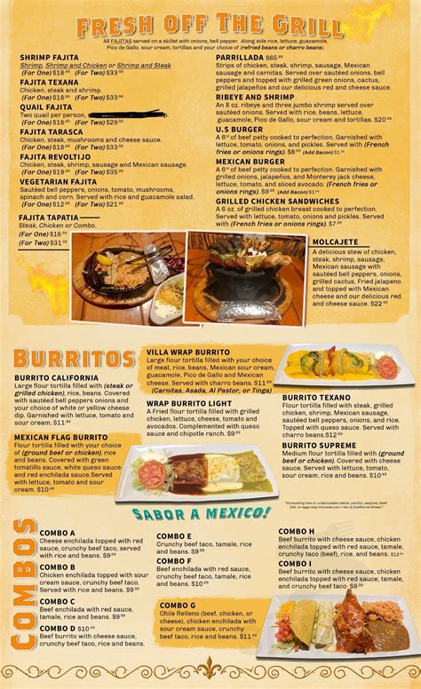 Online Menu of Don Tomas Mexican grill Restaurant,。